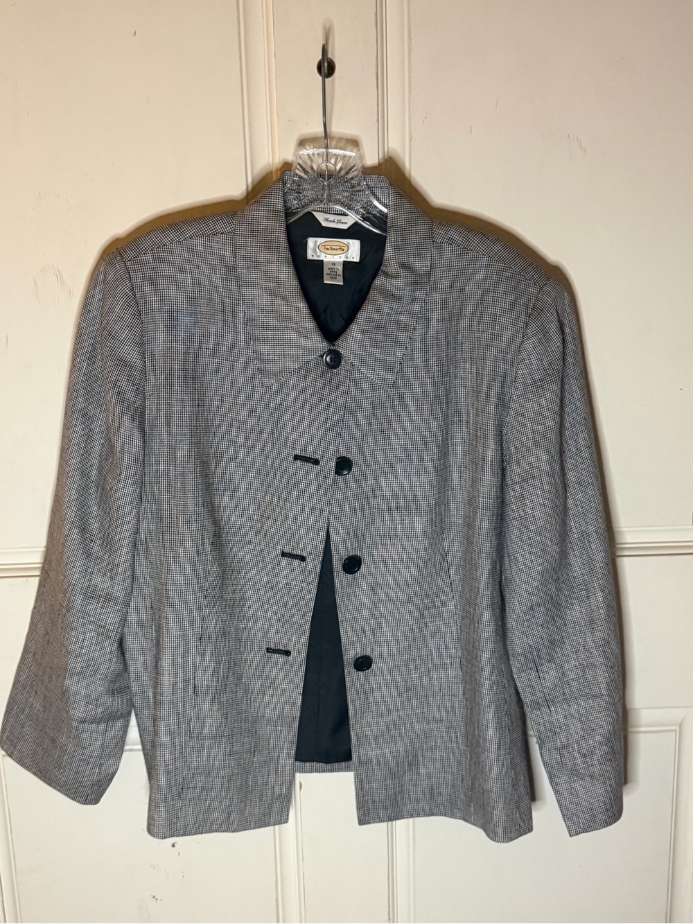 Talbots Grey Textured Women's Blazer